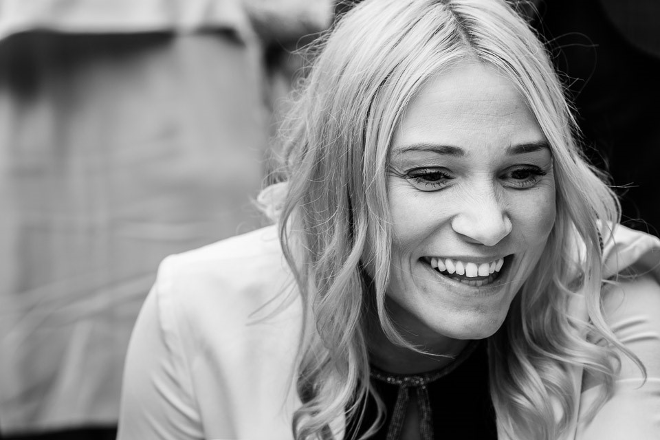 Elin a woman with a warm smile. 