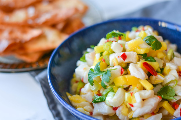 Ceviche med torsk